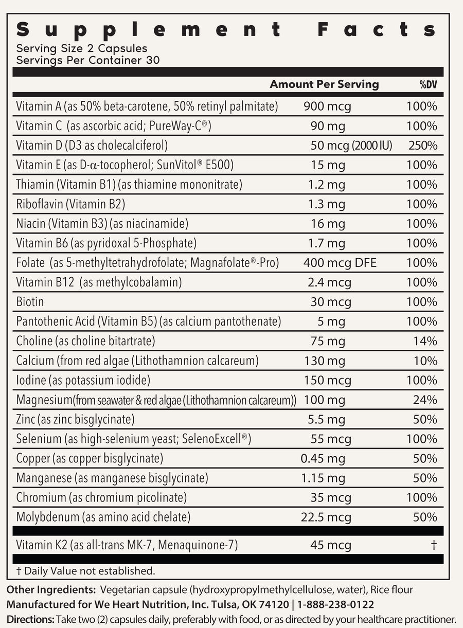 Wholesome Women's Multivitamin